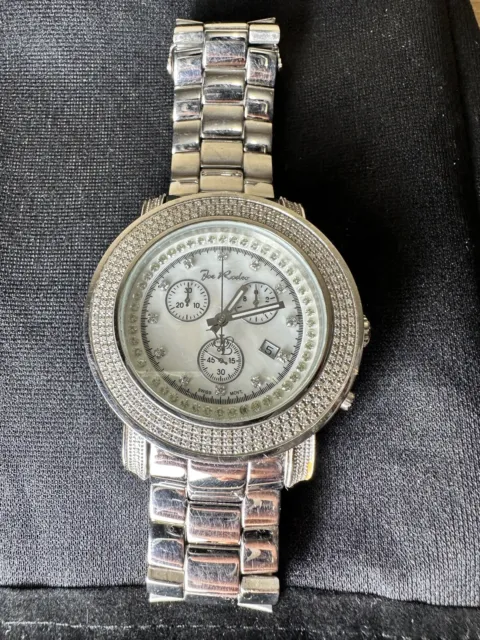 Authentic JOJO Joe Rodeo Junior Men's Diamond Watch - JJU4 Aprx (2.50 CT)