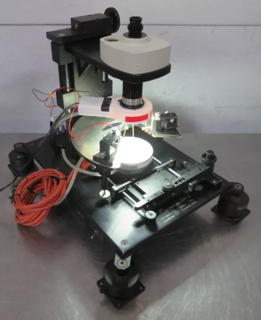 C185385 Micromanipulator 1800 Wafer Prober w/ 4.5" Temptronic Temp Vacuum Chuck C185385 Micromanipulator 1800 Wafer Prober w/ 4.5" Temptronic Temp Vacuum Chuck
