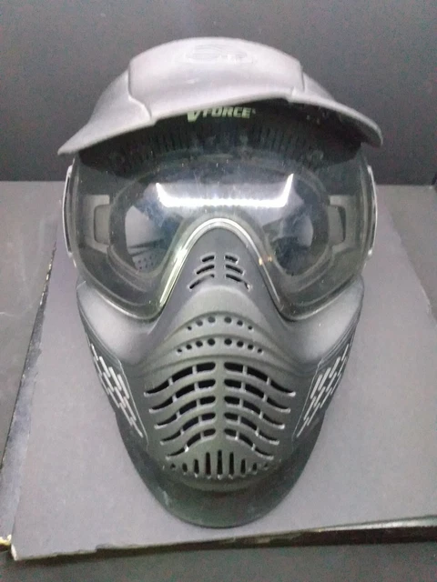 Masque De Paintball VForce Noir Adulte – Sangle Réglable