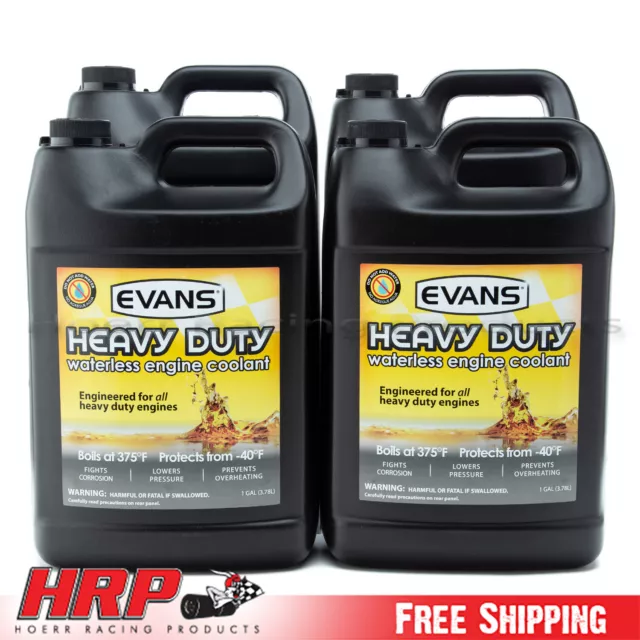 Evans EC61001 - Waterless Coolant - Heavy Duty Diesel - 4 Gallons