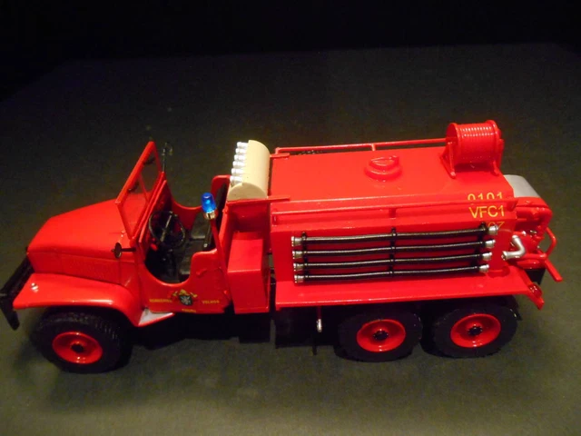 1/43 Altaya Gmc Cckw 353 Portugal Fire Truck