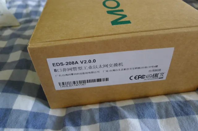 1PC New Moxa EDS-208A V2.0.0 Industrial Ethernet Switch EDS208A #