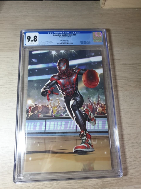 Kael Ngu Amazing Spider-Man #68 Virgin Variant Cover B Marvel Comics CGC 9.8