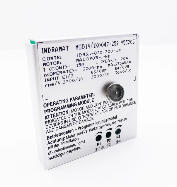 Indramat MOD14/1X0047-259 MOD14/1X0047259 953203 modulo di programmazione - inutilizzato-
