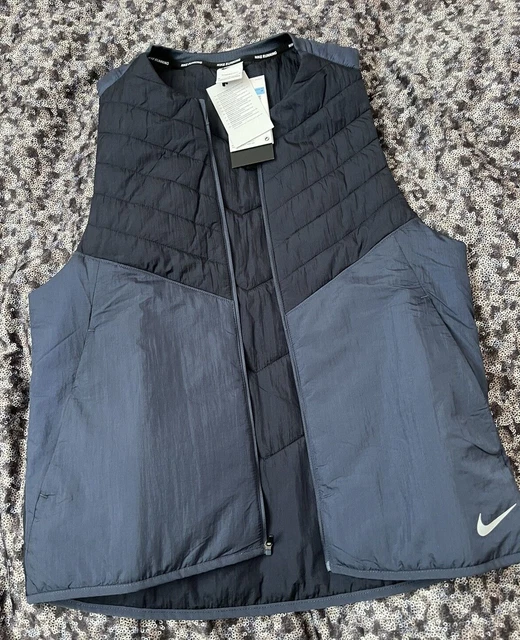 Gilet da uomo Nike AeroLayer gilet da corsa blu navy taglia M, L, XL, XXL