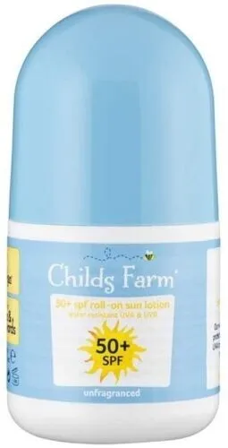 Lozione solare per bambini fattoria neonati crema roll-on sensibile non profumata 70 ml.