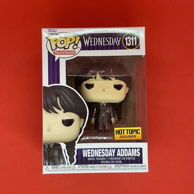 Wednesday Addams Metallic Funko Pop #1311 Hot Topic Exclusive SHIPS ASAP