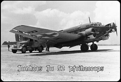 Blechschild Flugzeug JU 87 Luftwaffe Metallschild Wanddeko 20x30 cm tin sign 