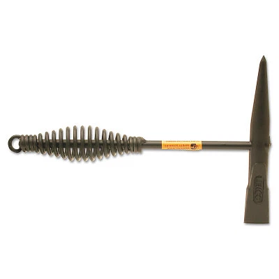 Drop-Forged Chipping Hammer, 10 In, 16 Oz Head, with Pick, Steel Handle Lenco