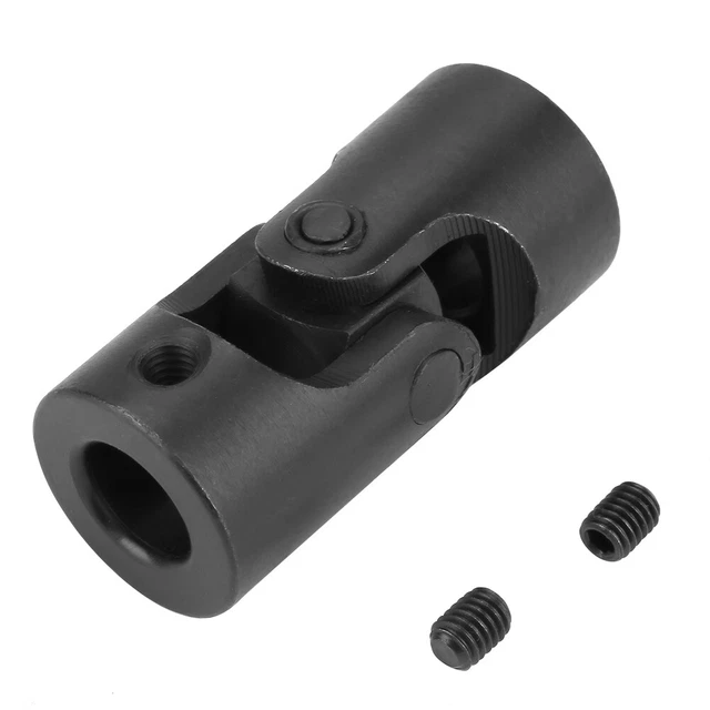 Durable Shaft Coupling Motor Connector DIY Steering Universal Joint(12*24*56mm)#