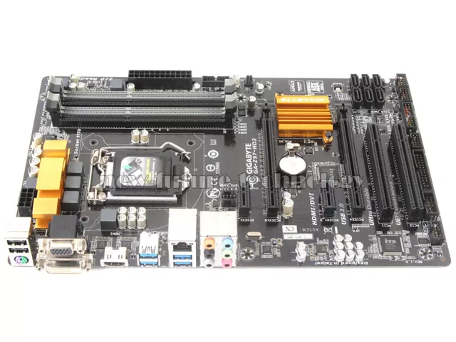 Gigabyte Z97 LGA 1150 Motherboard GA-Z97-HD3 Intel Z97 Chipset, DDR3 Memory ATX