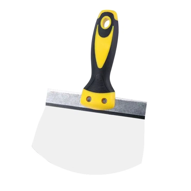 Pintura de pared de acero inoxidable pala de limpieza espátula espátula raspador accesorio de pintura piel R8W8