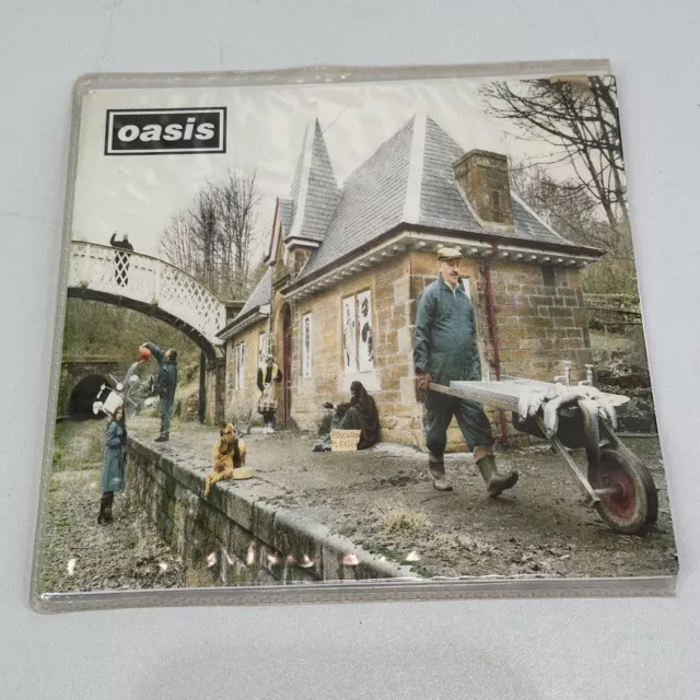 OASIS - Some Might Say Original 7" Vinyl Single UK 1 994 CRE 204 VG+/VG