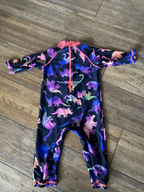 All In One SPF Swimsuit 18-24 Months Dinosaur Girls Boys Summer All In One