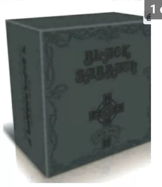 BLACK SABBATH The Complete Original BLACK BOX SET 21 CDS+1 BLU DISC 1970 - 2017 2