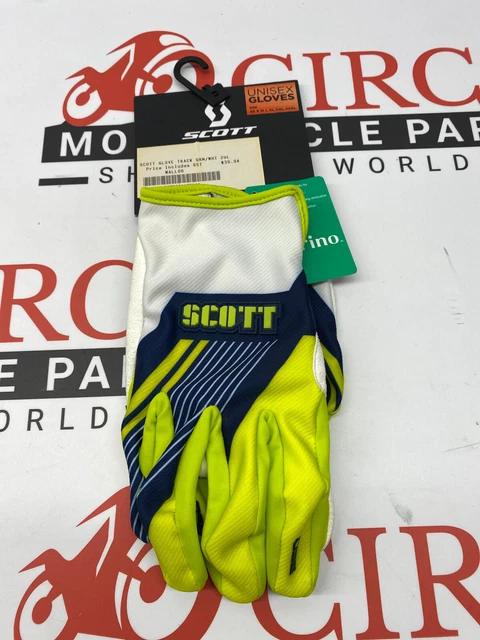 SCOTT 350 TRACK GLOVE GREEN/ BLUE 2XL only 2375821075010