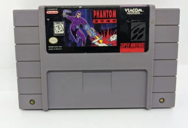 Phantom 2040 (Super Nintendo, 1995) *Cart only* SNES