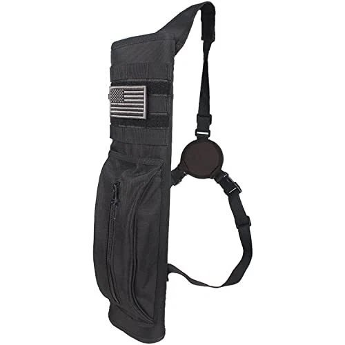 Archery Multi-Function Back Arrow Quiver with Molle System Shoulder Arro