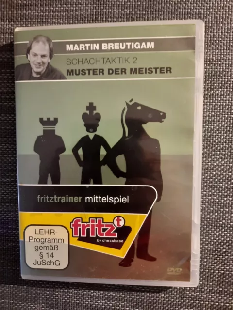 Chessbase DVD Fritztrainer Schachtaktik 2 M. Breutigam