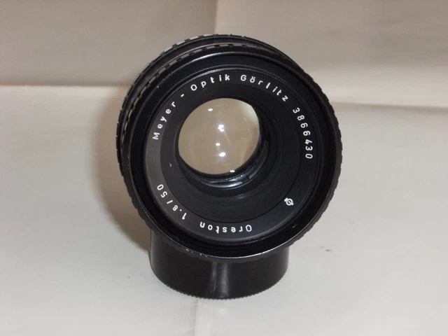 Meyer-Optik Goerlitz Oreston 1.8/50 M42 - very nice, read
