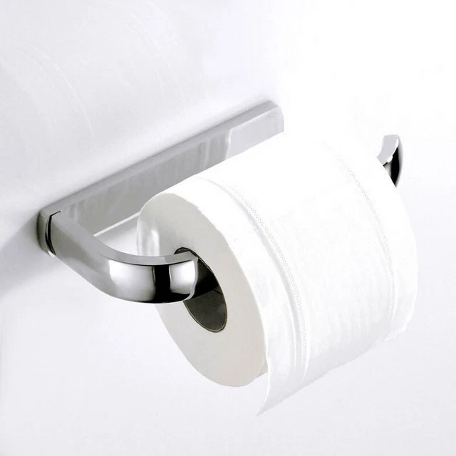 Polished Chrome Wall Mounted Bathroom Hardware Bath Accessory Set Towel Bar