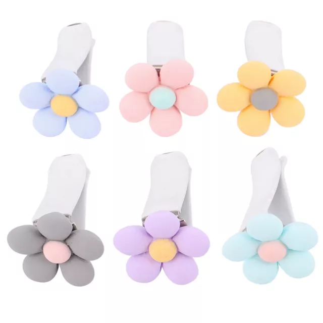 6 Pcs Luftauslassclip Abs Auto-Gänseblümchen-Clips Lüftungsclip