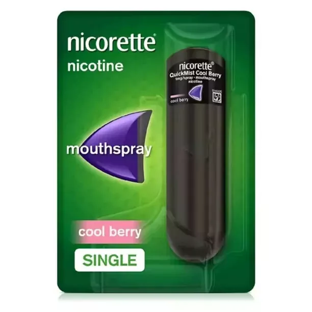 Nicorette Quickmist Frío Baya 150 Esprays (Nicotina 1 MG Bucal )
