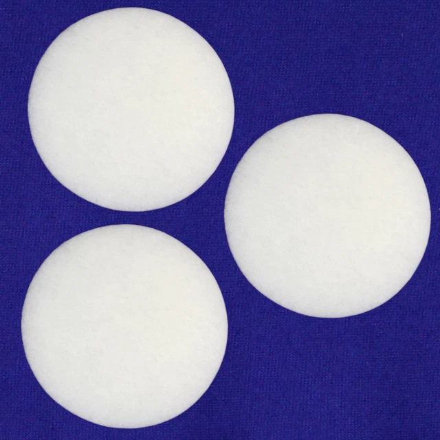 3-Pack Fine White Filter Media Pad for Eheim Classic 600 / 2217 Canister Filter