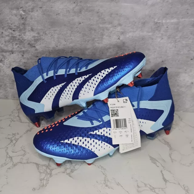 Adidas Predator Accuracy.1 SG Football Boots Size UK 10.5 Brand New IF2296