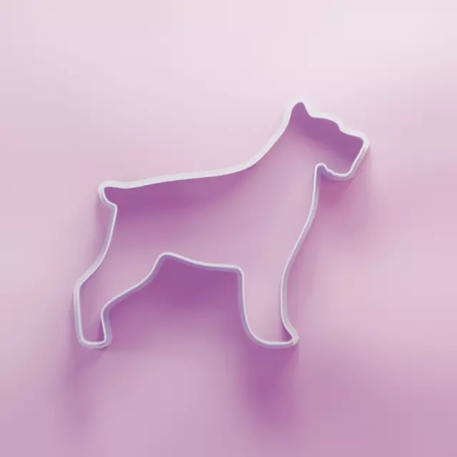 Airedale Terrier Dog cookie cutter 2