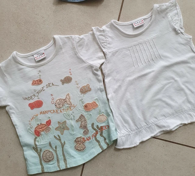 Pacchetto vestiti per bambine età estiva 18-24 metri successivi, Feu Follet, ecc. 5
