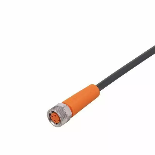 IFM EVC142 M8 Socket Straight 3 Pin 5m PUR Sensor Cable CYJ17 UK