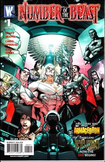 Number Of The Beast 1-8 Complete Set/Lot Wildstorm Stormwatch Authority Wildcats