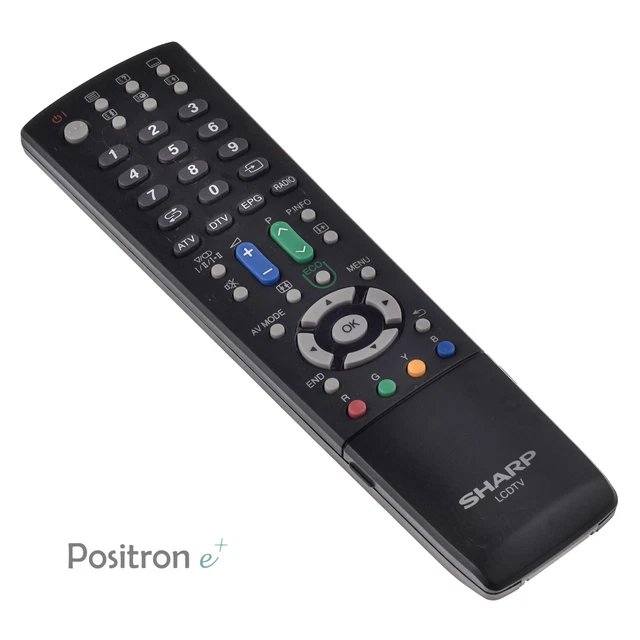 Télécommande D'origine Sharp GA591WJSB GA591WJSA - Neuf, Infrarouge, écran LCD