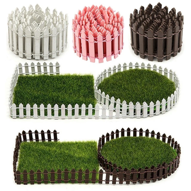 LOGOFUN Lot De 2 Petits Ponts D'arche En Bois Miniatures Pour Décoration De Maison De Poupée
