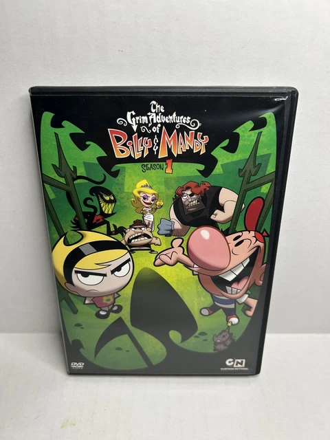 THE GRIM ADVENTURES of Billy and Mandy: The Complete Saison 1 [DVD