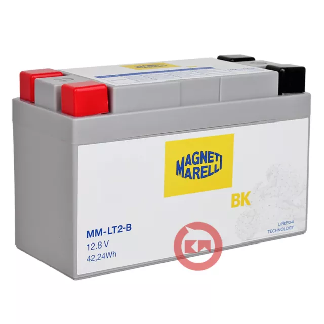 Batteria Litio Magneti Marelli Mm-Lt2-B Ytx12 Quadro Quadro D - 3 350 2012-2015