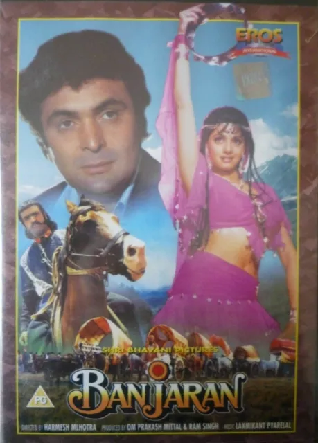 Banjaran * Rishi Kapoor, Sridevi - Original Bollywood Dvd