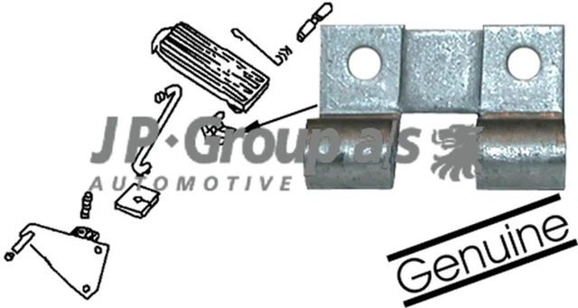 Supporto pedale originale JP GROUP 8172150402 per TRANSPORTER T2 VW bus 22 23 24