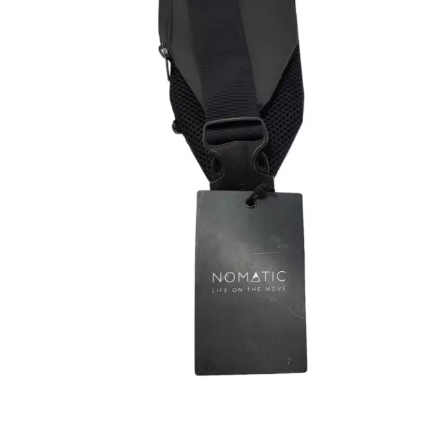 NOMATIC Adjustable Waist Straps 2.0 Black Backpack Support Belt Hidden Pockets
