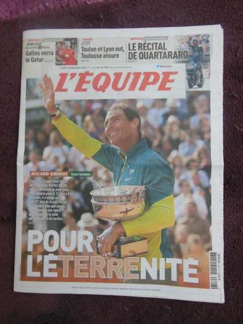 L'Equipe Magazine 23/05/1998; Spécial Roland-Garros; Stars à 17 ans