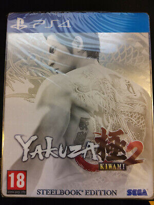 Yakuza Kiwami 2 Steelbook Edition Playstation 4 PS4 NEW SEALED