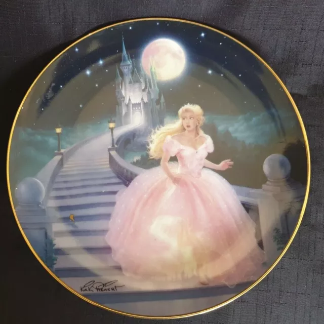 Limited Edition Franklin Mint The Magic of Cinderella Collectors Plate No. 25030