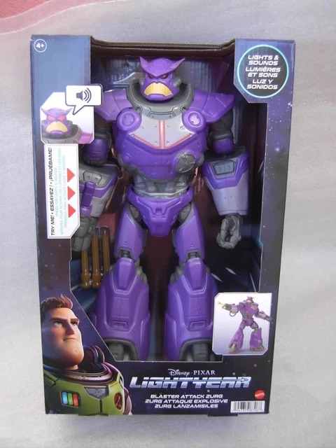 Mattel Disney Pixar Storytellers Story Intergalactic - Confezione da 3 action figure, in scala da 10,2 cm, Buzz Lightyear, Zurg e Alien Posable Toys