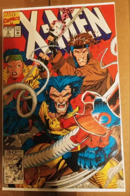 X-Men #4 (Jan 1992, Marvel)  First Appearance Omega Red