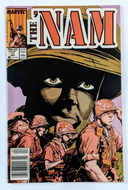 THE 'NAM 17 Marvel Comic 1988 Copper Age Nam