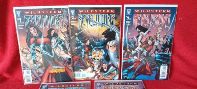 Wildstorm Comics  Revelations 1-2-4-5-6 VVF/NM 2