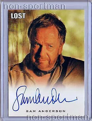 Lost Archives Sam Anderson Autograph