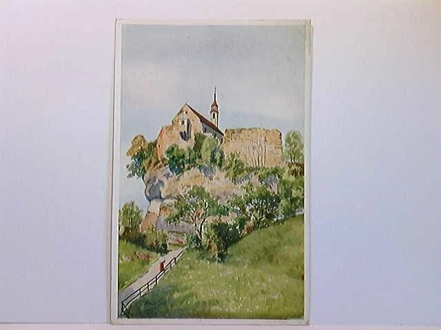 Künstler-AK Gebhardsberg bei Bregenz am Bodensee; ungelaufen