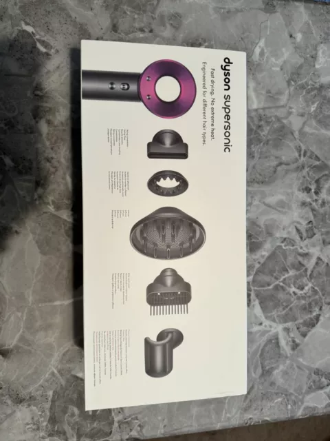 Dyson Supersonic Hair Dryer - Iron/Fuchsia